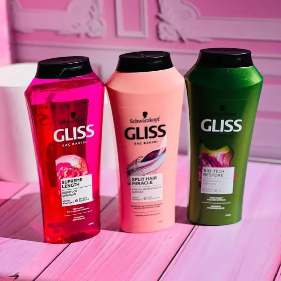 خرید شامپو گلیس صورتی شوآرتزکف Schwarzkopf GLISS