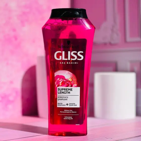 خرید شامپو گلیس صورتی شوآرتزکف Schwarzkopf GLISS