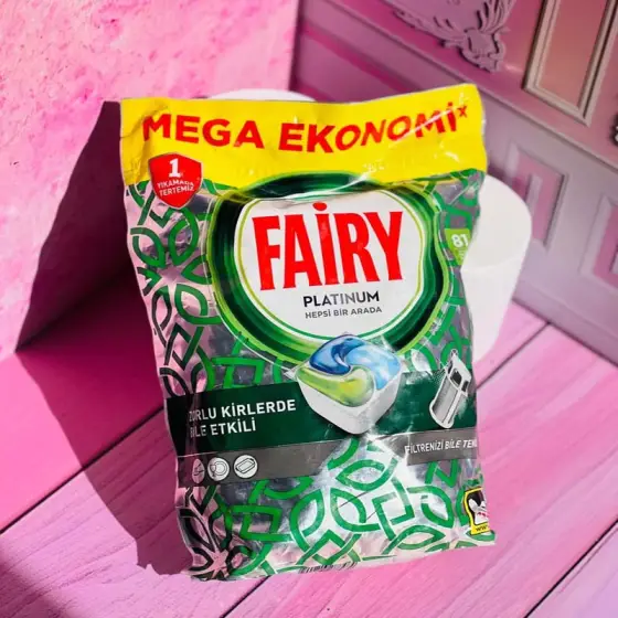 قیمت قرص ماشین ظرفشویی فیری (Fairy) پلاتینیوم 81 عددی
