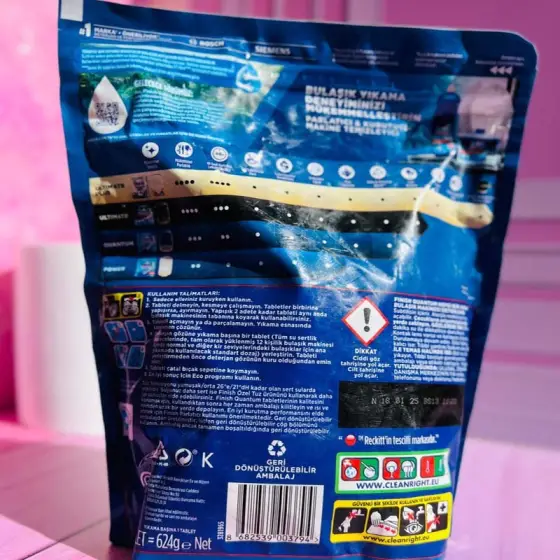 قیمت قرص ماشین ظرفشویی فینیش مدل کوانتوم 60 عددی