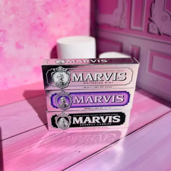 قیمت خمیر دندان سفید کننده مارویس Marvis Whitening Mint با حجم 85 میل