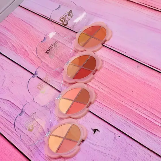 پالت رژگونه پودری آرایشی هوداموجی (Hudamoji)