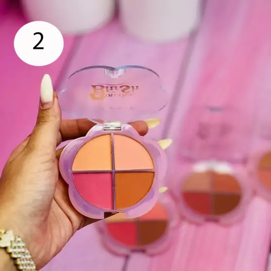 پالت رژگونه پودری آرایشی هوداموجی (Hudamoji)