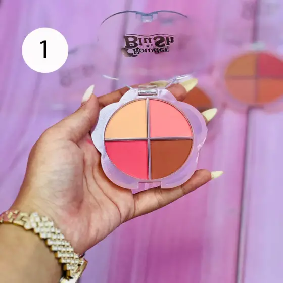 پالت رژگونه پودری آرایشی هوداموجی (Hudamoji)