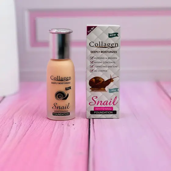 کرم‌ پودر با خاصیت مراقبت پوستی حلزون کلاژن