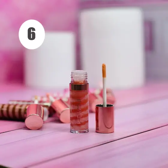 لیپ گلاس براق‌ کننده و حجم‌ دهنده هودا موجی