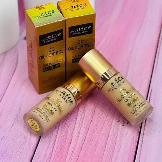 کرم پودر نایس فرانسه مدل سی سی (CC) کنترل چربی