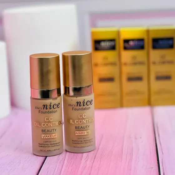 کرم پودر نایس فرانسه مدل سی سی (CC) کنترل چربی