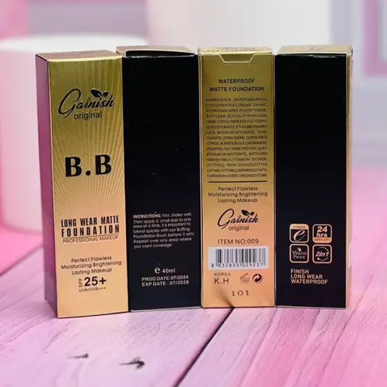 کرم پودر اورجینال گارنیش بی‌ بی کرم