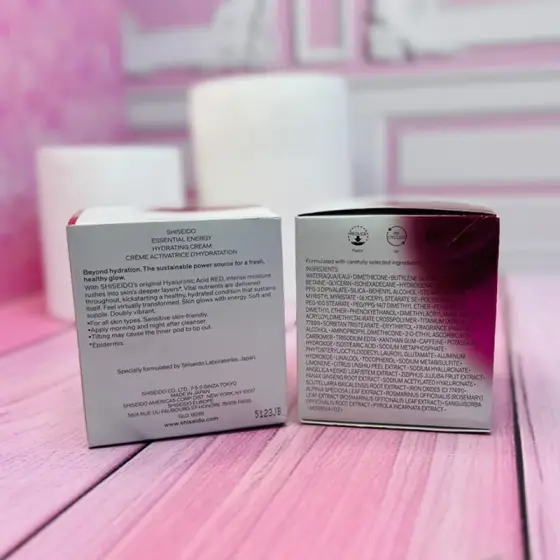 کرم آبرسان شیسیدو مدل Essential Energy Hydrating