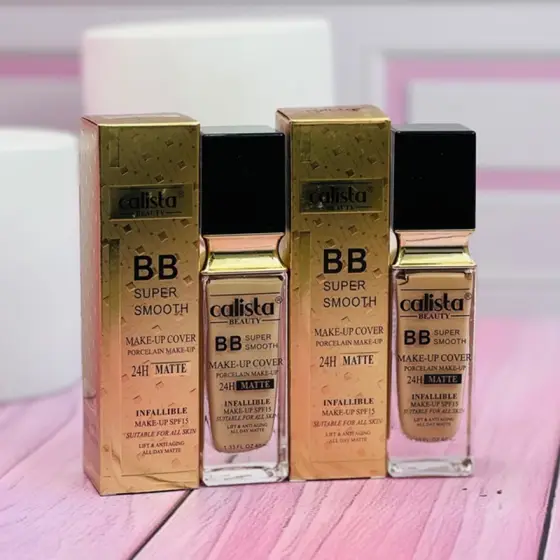بی بی کرم کالیستا شیشه ای calista BB cream