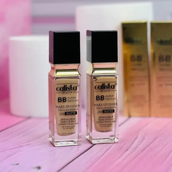 بی بی کرم کالیستا شیشه ای calista BB cream