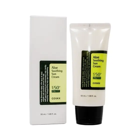 ضد آفتاب SPF50 بیرنگ آلوئه ورا کوزارکس