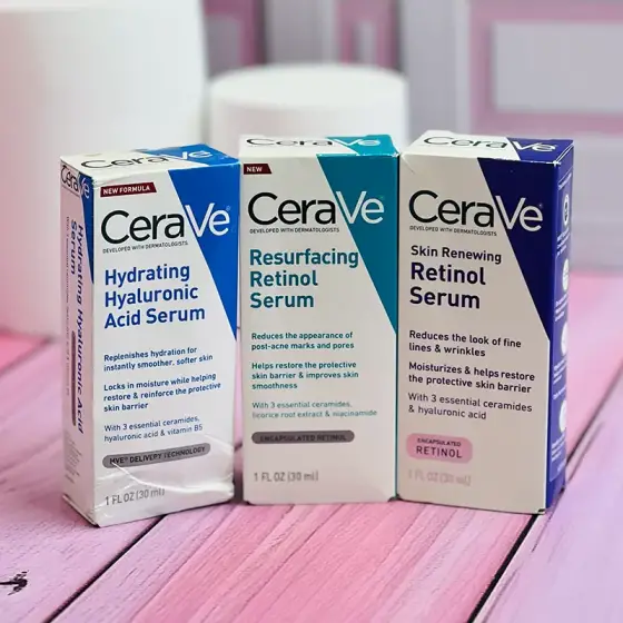 سرم رتینول بازسازی‌ کننده سراوی 30 میل