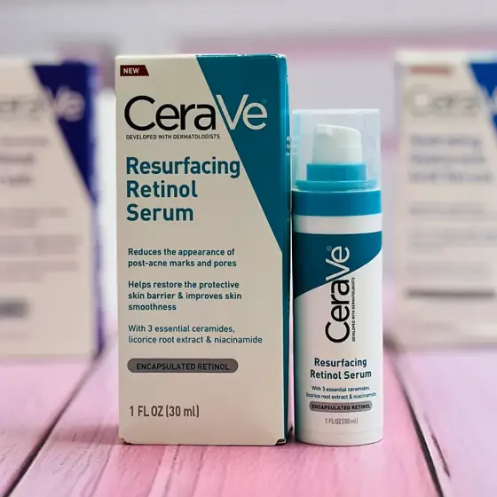 سرم رتینول بازسازی‌ کننده سراوی 30 میل